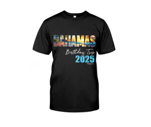 Bahamas Birthday Trip 2025 Classic T-Shirt Bahamas Birthday Trip 2025 Classic T-Shirt